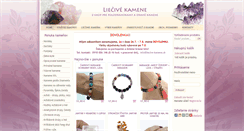 Desktop Screenshot of liecive-kamene.sk