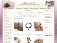Tablet Screenshot of liecive-kamene.sk